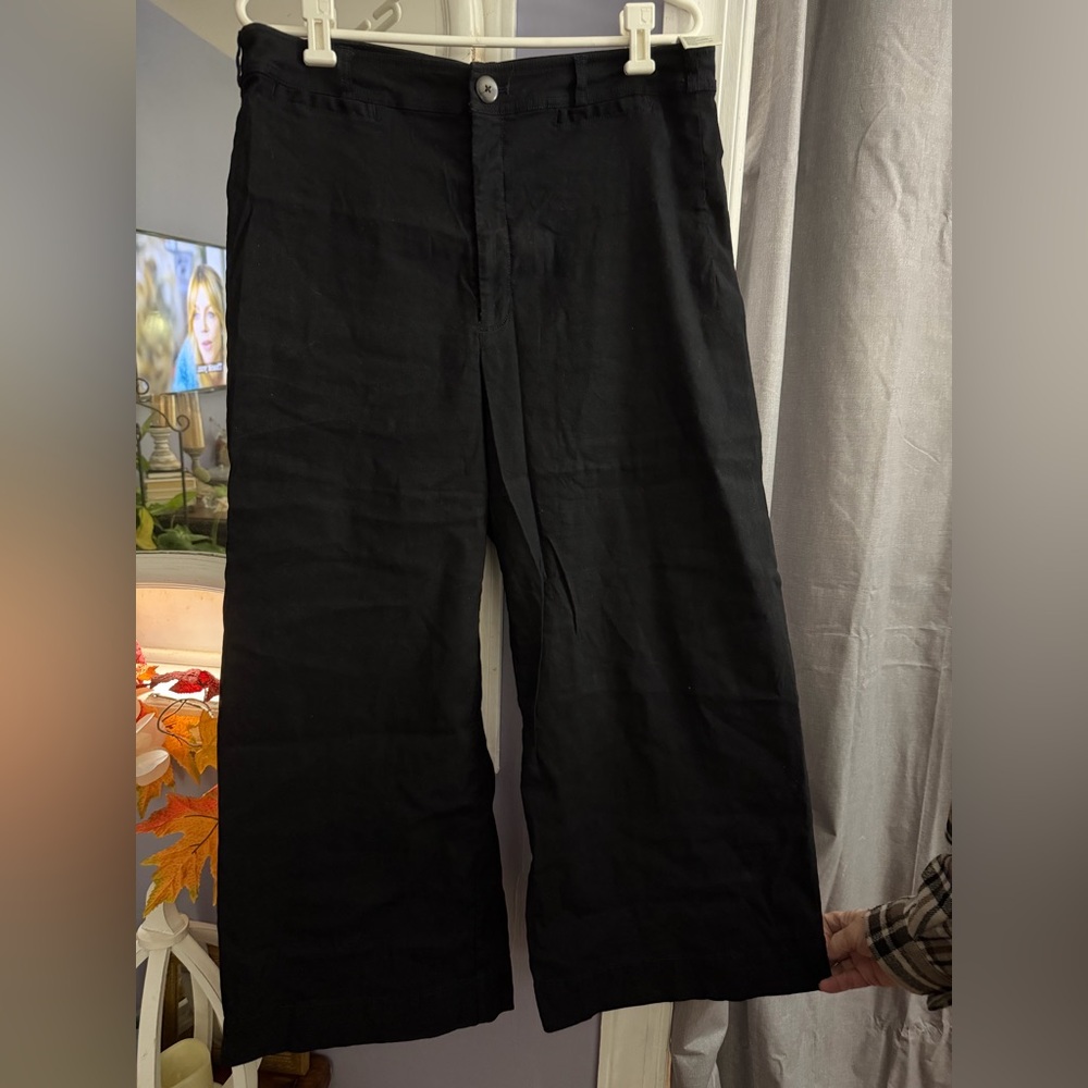 Anthropologie Classic Black Trousers